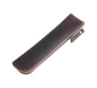 YWJLQH Estuche Protector para Lápices ópticos, Organizador de Almacenamiento de Lápices, 7,8 X 1,7 Pulgadas, Accesorio Multiusos, Impermeable, Bolsa de Cosmé, Marrón Oscuro, Universal