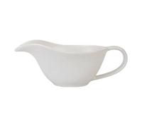 YWJLQH Gravy Boat Cuenco para Jarra Cerámica con Asa Dispensador para Cremas Y Aderezos Recipiente para Leche Y Caldo Uso en Microondas Y Lavavajillas, Blanco, tal como se describe