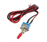 YWJLQH Interruptor de Palanca Mini Universal de 12 V Precableado de 24 Pulgadas Utilizado para