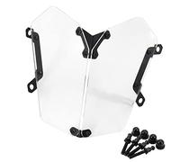 YWJLQH Protector de Faro de Acrílico Guardabarros Delantero para Motorbikes Cubierta de Lente para Chasis Recambio de Moulduras Función Protectora Contra
