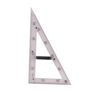 YWJLQH Regla de Matemáticas Geometría para Enseñar Triángulo Rectángulo Transportador Compás para Dibujar Figuras Precisas Adecuada para Profesores, Regla de 60 grados