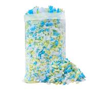 YWJLQH Relleno de Espuma Viscoelástica Triturada para Almohada, Multicolor, para Pufs, Manualidades, Camas para Perros Y Sofás, 2kg