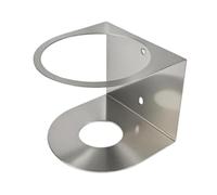 YWJLQH Soporte para Botellas Pulverizadoras Estante de Botellas de Spray Organizador Metálico de Acero Inoxidable Estructura Firme Adecuado para Garaje Baño, 1 Agujero