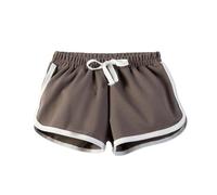 YWLINK Pantalones para el hogar para niños medianos y grandes, pantalones cortos deportivos casuales, pantalones de pijama para niños y niñas, pantalones cortos de fútbol para niñas pequeñas (gris, 3