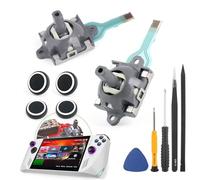 YWLRONG Paquete de 2 joysticks para Asus ROG Ally RC71L Consola de mano de repuesto para GPD Win3 Windows 10 Palillos de pulgar para laptop de mano, joystick de repuesto de accesorios con herramientas