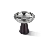 YWMJZEU Acero Inoxidable con Base Morno Gelato Brillante Taza Postre con Patas para Invitados, Cenas, Reposterías, Cafeterías, Taza De Helado De Acero Inoxidable 304 Con Borde Enrollado Y Cuerpo Liso