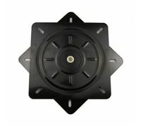 YWMJZEU Base Giratoria Placa Giratoria para Muebles Mecanismo Rotatorio 360 Grados Soporte Cuadrado con Rodamientos Silenciosos y Remaches Adecuado para, 300x300MM