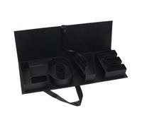 YWMJZEU Caja de Regalo de Cartón Vacía para Flores, Recipiente Versátil, Ideal para El Día de La Madre, Cumpleaños, Boda O Cualquier Otra Ocasión, Negro, tal como se describe