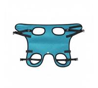 YWMJZEU Carrito de Perro Ajustable Estable para Perros Discapacitados, Rehabilitación, Paseo Al Aire Libre, Azul, Azul Lago, M