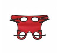 YWMJZEU Carrito de Perro Ajustable Estable para Perros Discapacitados, Rehabilitación, Paseo Al Aire Libre, Rojo, Rojo, M