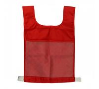 YWMJZEU Chaleco Educativo Infantil de Aprendizaje con Bolsillos Escolar Diseño Interactivo para Tarjetas de Alfabeto y Cifras Adecuado, Red