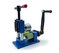 YWMJZEU Conformadora Pulseras Manual Dobladora Anillos Multifunción Palanca Giratoria Mano para Aficionados a la Joyería, Rodillos De Goma