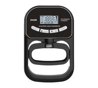 YWMJZEU Dinamómetro de Mano Digital con Pantalla, Dispositivo de Entrenamiento de Fuerza Profesional Y Portátil para Hombres Y Deportistas, Negro