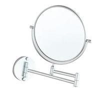 YWMJZEU Espejo de Maquillaje para Pared con Flexible Doble Funcionalidad Normal Y Ampliación Material Resistente Adecuado para Baño Familiar, Mate