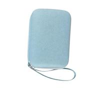 YWMJZEU Estuche Práctico para Guardar Medicamentos con Cremallera, Organizador de Botellas, Ideal para La Oficina, La Sala de Urgencias Y Más, Azul Claro