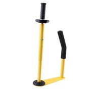 YWMJZEU Herramienta Manual para Envoltura Elástica, Soporte Dispensador de Film Retráctil, Máquina Compacta Profesional Amarilla para Embalaje de Palets