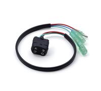 YWMJZEU Interruptor Trim con Cableado Impermeable Inclinación y Trim Resistente Al sgaste para Pescadores, Lanchas, Interruptor De Elevación Vertical Yamaha De Dos Manos 704-40