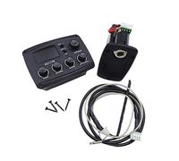 YWMJZEU Pastilla Guitarra Acústica con Preamplificador Integrado Activo Previo Compacto Ecualizador para Guitarristas, Conciertos, Ensayos, KLT-17B