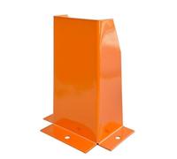 YWMJZEU Protector Esquinas Rack Anticolisión Protección Industrial para Fábricas, Naranja, U con Borde 4.0