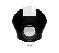 YWMJZEU Protector Frontal Frontal con Parabrisas Resistente Máscara Robusto para ciclistas, Transparente