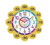 YWMJZEU Reloj Infantil con Forma Llamativo Reloj Educativo Práctico para Maestros , 30CM , Estilo 2