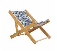 YWMJZEU Silla Reclinable Felina Protección Delantera Baja Silla Inclinada Felina Cómodo Mueble Mascotas, Azul, Lona