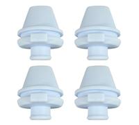 Ywmsfl 4lots - Botellas reutilizables con boquillas a prueba de fugas, válvulas seguras para beber para niños pequeños