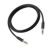 Ywmsfl 6 35 mm a 6 35 mm cable estéreo HiFi deflector de sonido línea de adaptador de cable para varios 6.35 dispositivos y amplificadores