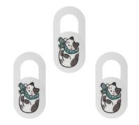 Ywmsfl Creative Animal Webcam Covers - Protector de lente adecuado para proteger la privacidad en teléfonos, tabletas y portátiles