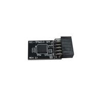 Ywmsfl Placa de módulo de seguridad para TPM2.0 (configuración 12-1) SPI Conection PCB Placa adaptadora para computadora segura