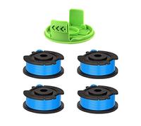 YWNYT Bobina de desbrozadora para Greenworks, carrete de recortadora de 1,65 mm x 4,9 m para Greenworks G24LT G24LTK2 G24LT30M G24LT30MK2, carretes de recortadora de cuerda para Greenworks Series de