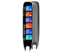 YWNYT Bolígrafo lector de escaneo, bolígrafo traductor de 142 idiomas mejorado con cámara, dispositivo de traductor de voz de lectura inteligente, bolígrafo traductor de escaneo en tiempo real para