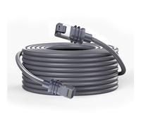 YWNYT Cable Starlink Gen 3, 10 M/23 M/30 M/46 M, cable Starlink para Starlink Gen 3, repuesto estándar V3, cable Ethernet impermeable para exteriores Starlink Rectangular Satellite V3 (46 m)