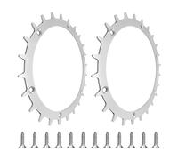 YWNYT Picos de acero inoxidable para Bosch Indego XS 300 M700 S 500 M+700 S+500 con tornillos de cabeza plana 12 M4, mejora de la tracción para cortacésped robótico