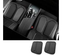 Ywooon Cojín de Asiento Coche Fundas de Asiento de Espuma de Memoria, Protector Asiento Coche, 2 Piezas Cojín para Asientos Delanteros Universales, Adapté à la Voiture, à la Chaise de Bureau