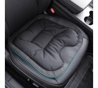 Ywooon Funda de Asiento para Automóvil, Protector Asiento Coche, Cubierta de Asiento de automóvil Set, Suave y sin Deslizamiento-Cojín de Asiento de Confort para Accesorios Interiores (Negro, 1 Pieza)