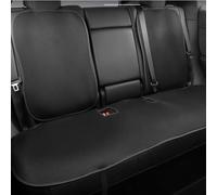Ywooon Funda de Asiento Trasero de Coche para Tesla Model 3 2017-2025 2026 Highland para Las Cuatro Estaciones, Protector Universal, Accesorios de Decoración Interior (3 Piezas/Seda de Hielo Negra)