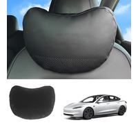 Ywooon Reposacabezas Coche, Correas de Hombro Ajustables Desmontable para Conducir Asiento de Oficina, Almohada para reposacabezas de Coche