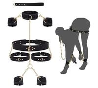 YWQJL Bdsms Sado Collar Mujer Cuero Kit Sexuales Pareja Adultos Bdsm Bondaged Adult Couples Hombre Para Separador Bondage Sadomasoquismo Accesorios