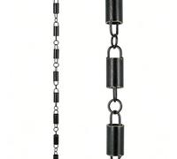 YWQJL Cadena De Lluvia para Decorativa Exterior De Aluminio For RecoleccióN De Agua De Lluvia En Jardines Cadenas De Lluvia(1,2m/6.5ft)