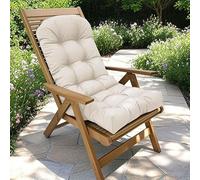 YWQJL Cojines para Bancos De Exterior,110 * 50cm Terraza Waterproof Cojines Sofa Exterior Jardin Colchoneta Banco Jardin Fijación para Columpio De Jardín(5)