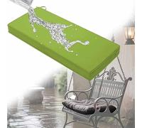 YWQJL Cojines para Bancos De Exterior,Terraza Waterproof Removable Cover,Cojines Sofa Exterior Jardin Colchoneta Banco Jardin Fijación para Columpio De Jardín(7,99 * 38 * 8cm)