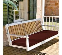 YWQJL Cojines para Bancos De Exterior,Terraza Waterproof Removable Cover,Cojines Sofa Exterior Jardin Colchoneta Banco Jardin Fijación para Columpio De Jardín(3,119 * 38 * 8cm)