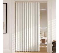 YWQJL Cortina magnética Opaca Estilo acordeón para Puerta de Armario, Plisada, Plegable, Puerta de acordeón, Divisor de habitación, Dormitorio, baño, Sala de Estar(03,W 120*H 180cm)