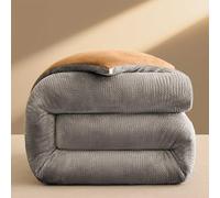 YWQJL EdredóN De Felpa para Todo El AñO DiseñO Reversible CáLido EdredóN De Invierno CáLido Y Suave Se Puede Utilizar Sin Funda(2,200x230cm/4kg)