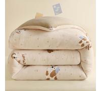 YWQJL Edredones Cama 150/180 De Terciopelo Edredon Cama Invierno Estampado EdredóN Manta Muy CáLido (1,200x230cm/3kg)