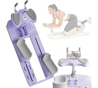 YWQJL Equipo de Fitness para el hogar, Camilla de Entrenamiento de Pilates para Fortalecer el Tronco, Entrenador de Columna y Columna Lumbar 6 en 1 (Purple,120 * 45 * 38 cm)