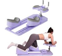 YWQJL Equipo de Fitness para el hogar, Camilla de Entrenamiento de Pilates para Fortalecer el Tronco, Entrenador de Columna y Columna Lumbar 6 en 1 (Purple,120 * 45 * 38 cm)