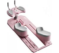 YWQJL Equipo de Fitness para el hogar, Camilla de Entrenamiento de Pilates para Fortalecer el Tronco, Entrenador de Columna y Columna Lumbar 6 en 1 (Pink,120 * 38 * 38)
