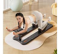 YWQJL Equipo de Fitness para el hogar, Camilla de Entrenamiento de Pilates para Fortalecer el Tronco, Entrenador de Columna y Columna Lumbar 6 en 1 (A,128 * 28 * 46cm)